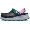 Classic Hiker Clog „Schwarz Grau Blaugrün“