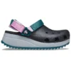 Classic Hiker Clog „Schwarz Grau Blaugrün“