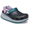 Classic Hiker Clog „Schwarz Grau Blaugrün“