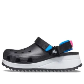 Classic Hiker Clog Sports Schwarz-Blau-Rot-Sandalen „Schwarz-Blau-Rot“