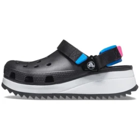 Classic Hiker Clog Sports Schwarz-Blau-Rot-Sandalen „Schwarz-Blau-Rot“