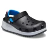 Classic Hiker Clog Sports Schwarz-Blau-Rot-Sandalen „Schwarz-Blau-Rot“