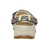 Classic Hiker Ikat Clogs „White Tan“