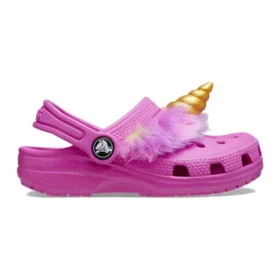 Classic I AM Unicorn Clog „Fuchsia Gold“