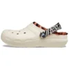 Classic Lined Animal Remix Clog „Schwarz“