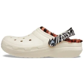 Classic Lined Animal Remix Clog „Schwarz“