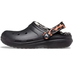 Classic Lined Animal Remix Clog „Schwarz & Multi“