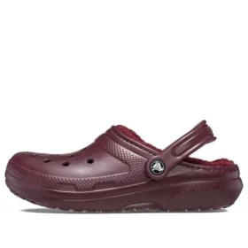 Classic Lined Clog „Dark Cherry“