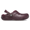 Classic Lined Clog „Dark Cherry“
