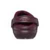 Classic Lined Clog „Dark Cherry“