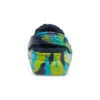 Classic Lined Clog mit Marbled Muster „Blue Tie-Dye“