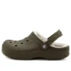 Classic Lined Clog „Walnut Oatmeal“