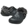 Classic Lined Clog with Fleece Lining „Black“