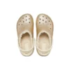 Classic Lined Clogs mit Glitter „Gold“