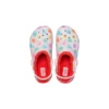 Classic Lined Elevated Sweethearts Clogs „Rot-Weiß“