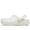 Classic Lined Geometric Clogs „White“