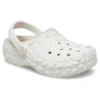 Classic Lined Geometric Clogs „White“