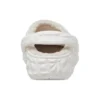 Classic Lined Geometric Clogs „White“