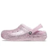 Classic Lined Glitter Clogs „Pink“
