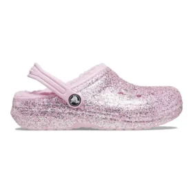 Classic Lined Glitter Clogs „Pink“