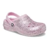 Classic Lined Glitter Clogs „Pink“