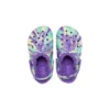 Classic Lined Marbled Clogs „Neon Purple Multi“