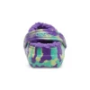 Classic Lined Marbled Clogs „Neon Purple Multi“
