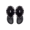 Classic Lined Neo Puff Tie-Dye-Stiefel „Schwarz-Weiß“