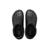 Classic Lined Platform Clog „Black“