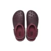Classic Lined Platform Clogs „Dark Cherry“