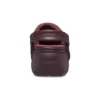 Classic Lined Platform Clogs „Dark Cherry“