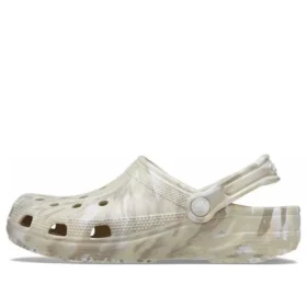 Classic Marbled Clog „Bone & Multi“