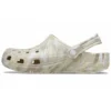 Classic Marbled Clog „Bone & Multi“