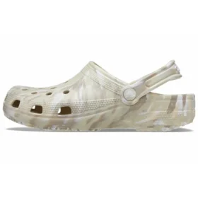 Classic Marbled Clog „Bone & Multi“