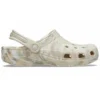 Classic Marbled Clog „Bone & Multi“
