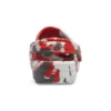 Classic Marbled Clogs „Weiß Rot Grau“