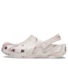 Classic Marbled Clogs „White Pink“