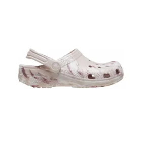 Classic Marbled Clogs „White Pink“