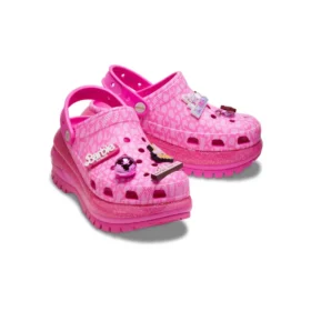 Classic Mega Crush Clog „Barbie The Movie Electric Pink“