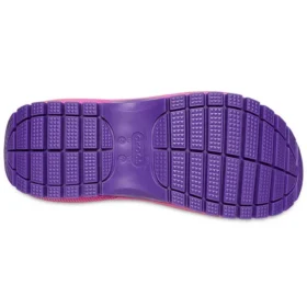 Classic Mega Crush Sandal „Weiß Rot Lila“