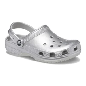 Classic Metallic Clog „Silver Metallic“