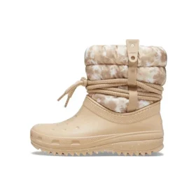 Classic Neo Puff Luxe Stiefel „Beige White“