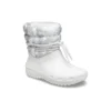 Classic Neo Puff Luxe Stiefel „Weiß-Grau“