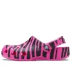 Classic Out of This World Clogs „Electric Pink Black“