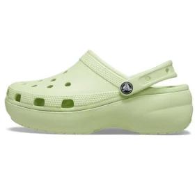 Classic Platform Clog „Celery“