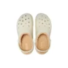 Classic Platform Lined Clog „Bone“