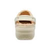 Classic Platform Lined Clog „Bone“