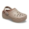 Classic Platform Lined Clogs „Mushroom“