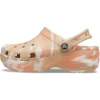 Classic Platform Marbled Clog