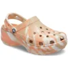 Classic Platform Marbled Clog